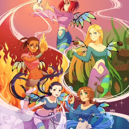 Чародейки мультсериал