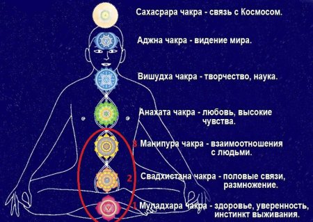 Аджна Муладхара Анахата