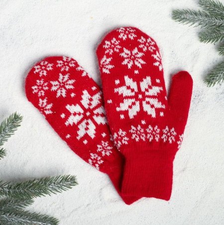 Новогодние варежки