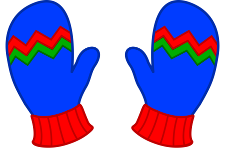 Варежки мультяшные