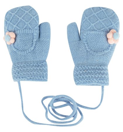Варежки Bony Kids цвет: синий