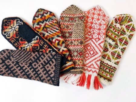 Галина Поверина узорные рукавички