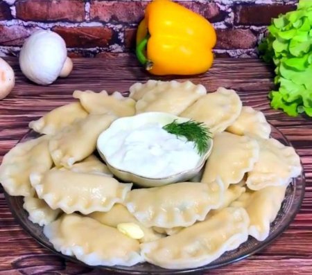 Вареники с картофелем
