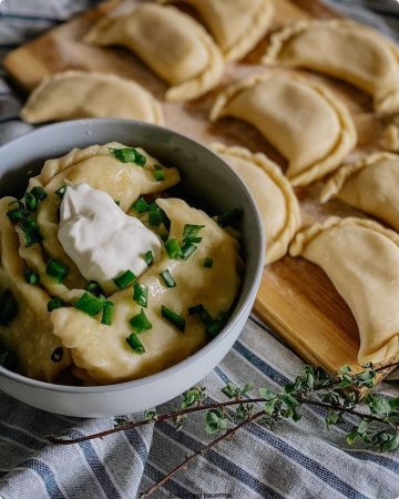 Вареники с картофелем