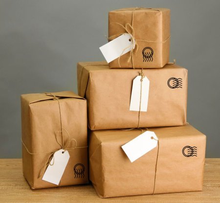 Упакованная посылка