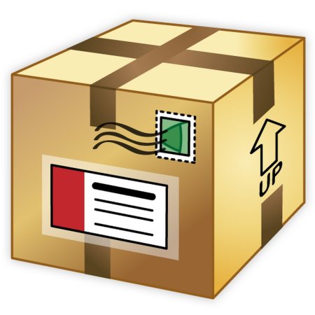 Посылка мультяшная