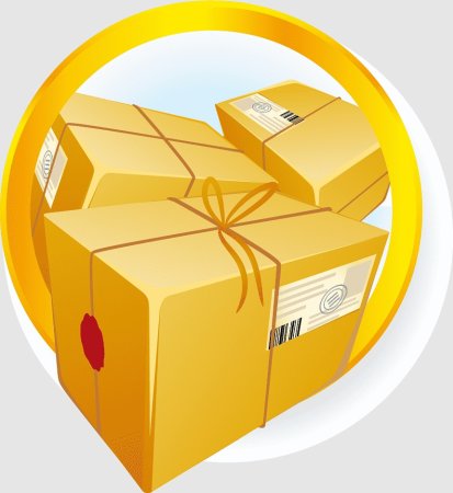 Желтая посылка