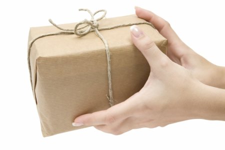 Вручение посылки