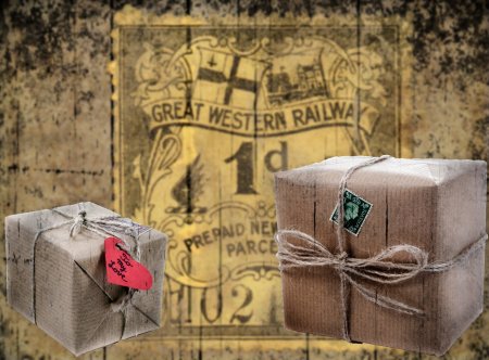 Старинная бандероль