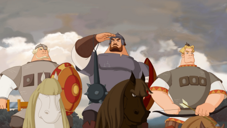 Илья Муромец из трех богатырей