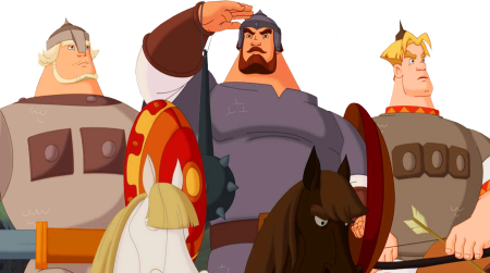 Илья Муромец алёша Попович и Добрыня Никитич