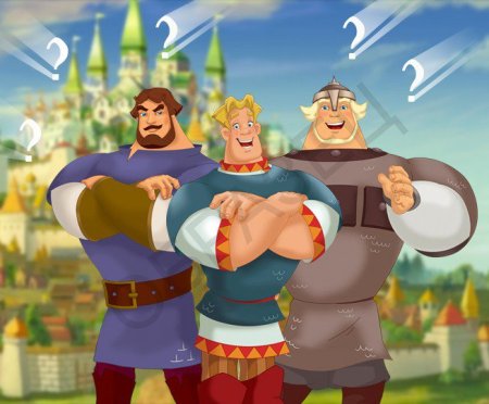 Мультик 3 богатыря