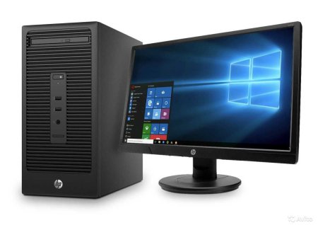 Настольный компьютер manitor HP 2020