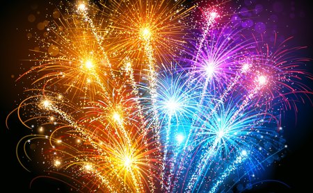 Красивый салют