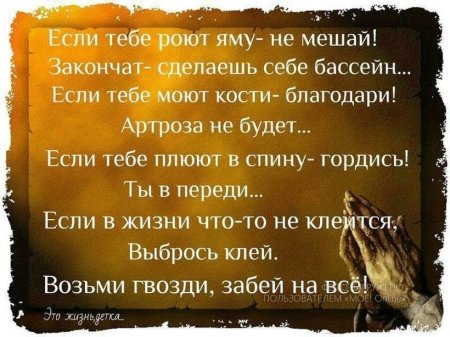 Мудрые высказывания