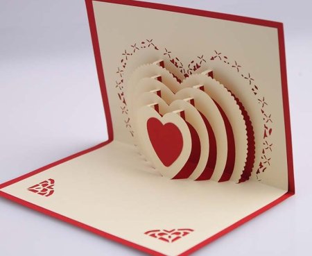 Оригинальные объемные открытки