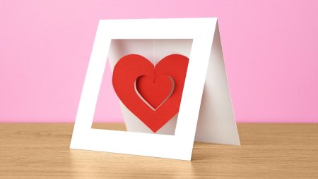 Открытка сердечко своими руками