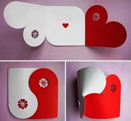 Оригинальные валентинки своими руками
