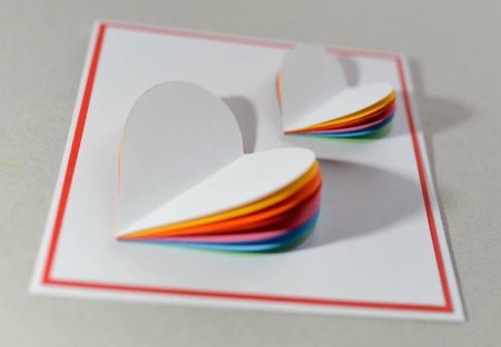 Зд открытка из бумаги