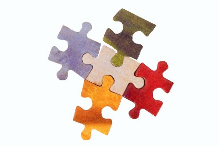 Пазл на прозрачном фоне