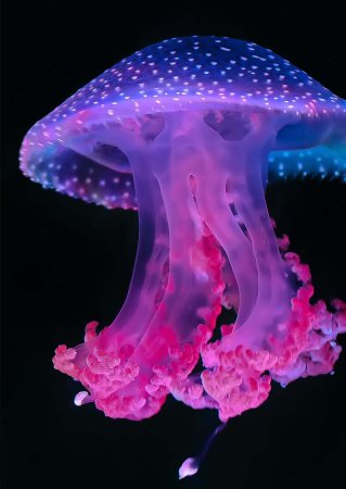 Пурпурополосая медуза