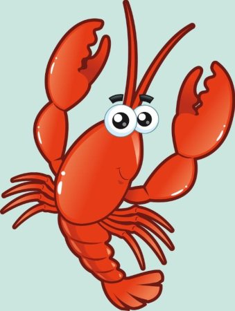 Ракообразные мультяшные