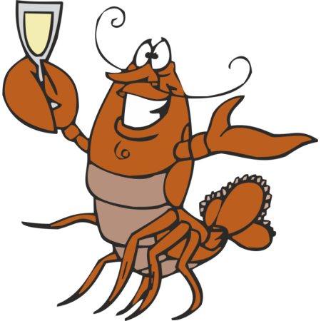 Лобстер мультяшный