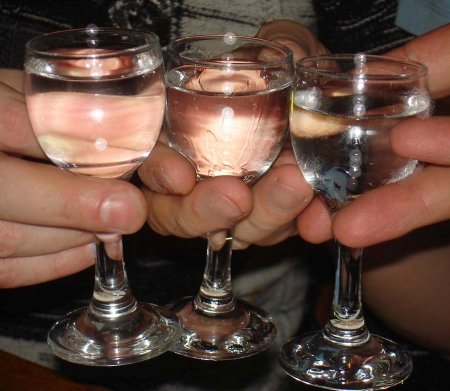 Рюмка водки
