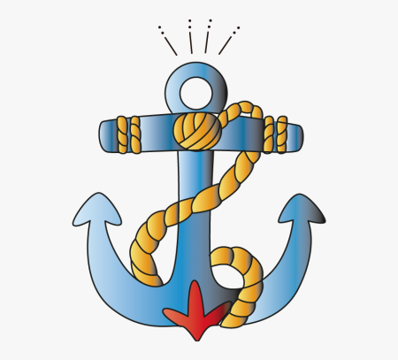 Якорь из мультика
