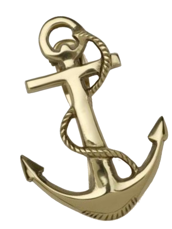 Якорь на корабле