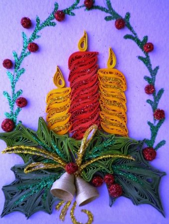 Квиллинг новый год