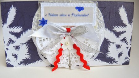 Рождественская открытка своими руками на конкурс