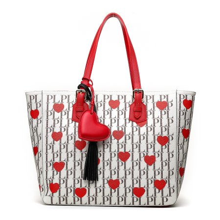 Красно белая сумка