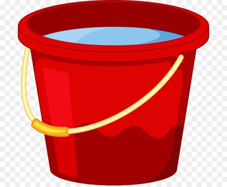 Ведро мультяшное