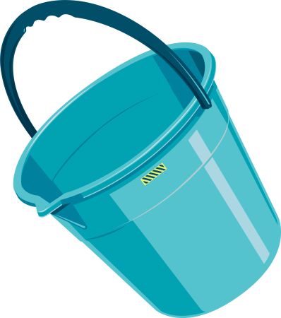 Ведро нарисованное