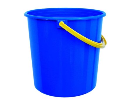 Ведро пластмассовое синее 10л