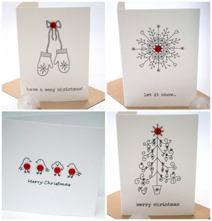 Идеи для открыток на новый год