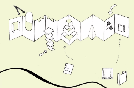 Объемная открытка книжка