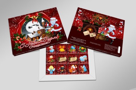 Новогодний набор шоколада