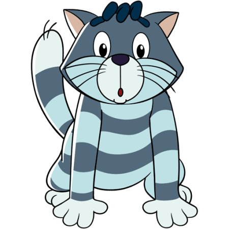 Простоквашино Матроскин на белом фоне