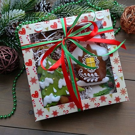 Пряничные подарки на новый год