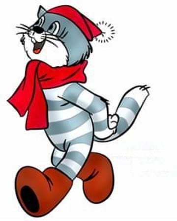 Кот Матроскин из Простоквашино