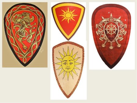 Щиты древней Руси Александра Невского