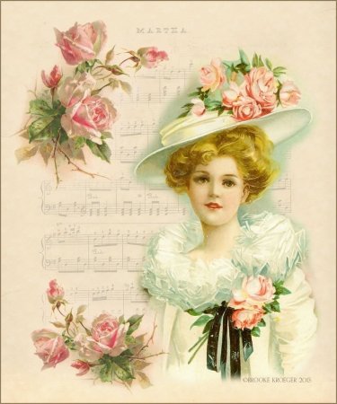 Открытки в старинном стиле