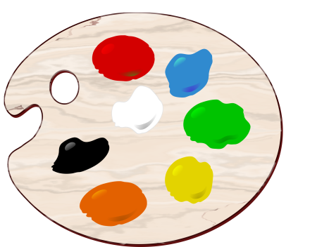 Палитра для рисования для детей