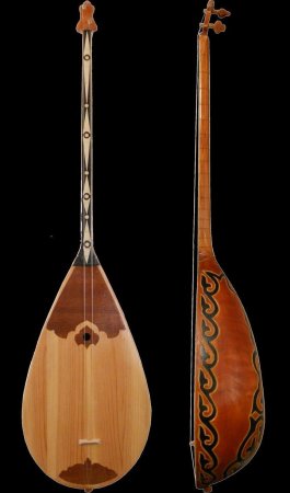 Казахский национальный инструмент домбыра