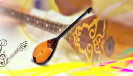 Фон для презентации домбыра