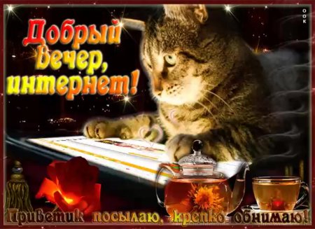 Добрый пятничный вечер красивые
