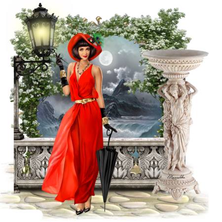 Леди иллюстрация