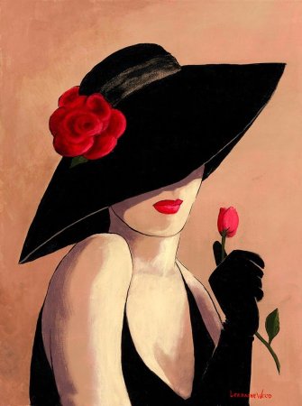 Лорейн дель Вуд дамы в шляпках